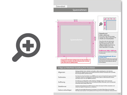 Product Bild textil_f__r_blickdichten_spannrahmen_freistehend__200_cm_x_200_cm__4_0-farbig_bedruckt