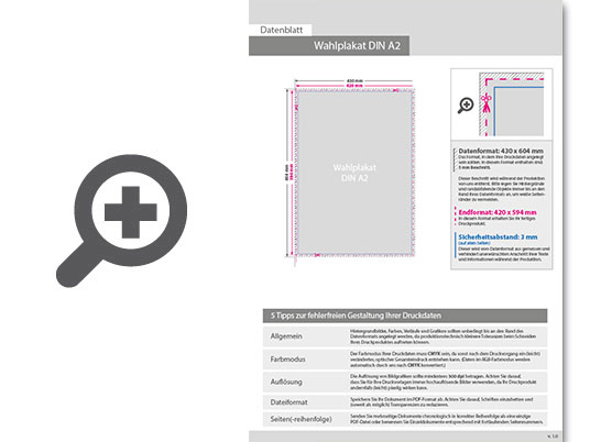 Product Bild wahlplakat_auf_hohlkammerplatte_din_a2_einseitig_4_0-farbig_bedruckt__plano